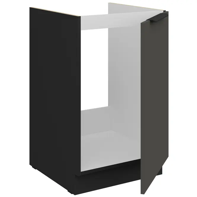 Kuchynská skrinka Aria-Gr/Bl Anti Fingerprint 50zl 1f Bb,3