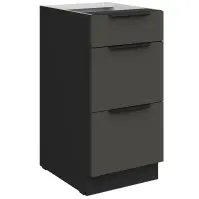 Kuchynská skrinka Aria-Gr/Bl Anti Fingerprint 40d 3s Bb