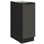 Kuchynská skrinka Aria-Gr/Bl Anti Fingerprint 30d Cargo Bb
