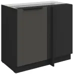 Kuchynská skrinka Aria-Gr/Bl Anti Fingerprint 105 Nd 1f Bb