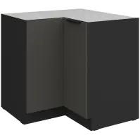Kuchynská skrinka Aria-Gr/Bl Anti Fingerprint 90x90 Dn 2f Bb