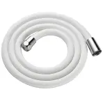 Sprchová hadica silikónová Fit White 150 cm biely