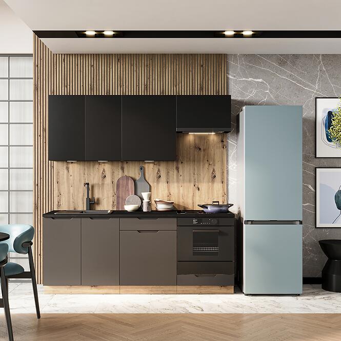 Kuchynská skrinka Cosmo Isabel D60 P/L Mocca Grey/Dub Artisan