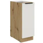 Kuchynská skrinka Aria-Wh/Ar Anti Fingerprint 30d Cargo Bb