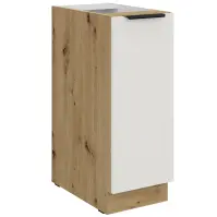 Kuchynská skrinka Aria-Wh/Ar Anti Fingerprint 30d Cargo Bb