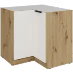 Kuchynská skrinka Aria-Wh/Ar Anti Fingerprint 90x90 Dn 2f Bb