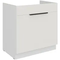 Kuchynská skrinka Aria-Wh/Wh Anti Fingerprint 80zl 1s Bb