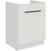 Kuchynská skrinka Aria-Wh/Wh Anti Fingerprint 60zl 1s Bb