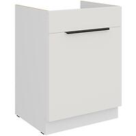 Kuchynská skrinka Aria-Wh/Wh Anti Fingerprint 60zl 1s Bb