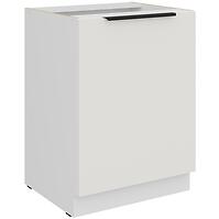 Kuchynská skrinka Aria-Wh/Wh Anti Fingerprint 60d 1f Bb