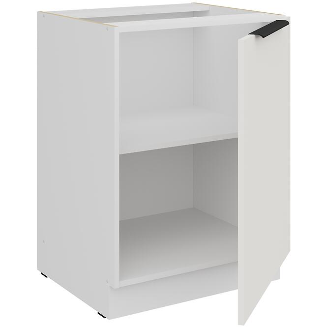 Kuchynská skrinka Aria-Wh/Wh Anti Fingerprint 60d 1f Bb,3