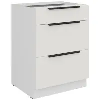 Kuchynská skrinka Aria-Wh/Wh Anti Fingerprint 60d 3s Bb