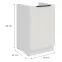 Kuchynská skrinka Aria-Wh/Wh Anti Fingerprint 50zl 1f Bb,2