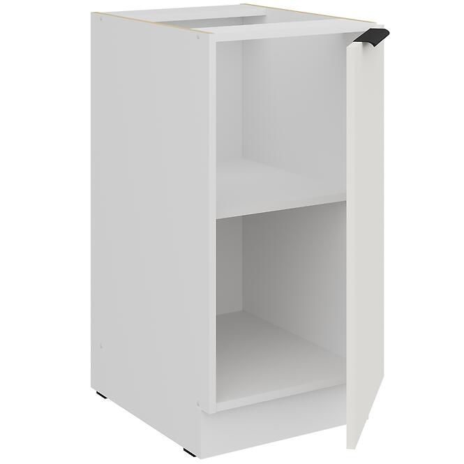 Kuchynská skrinka Aria-Wh/Wh Anti Fingerprint 40d 1f Bb,3