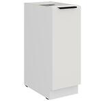 Kuchynská skrinka Aria-Wh/Wh Anti Fingerprint 30d Cargo Bb