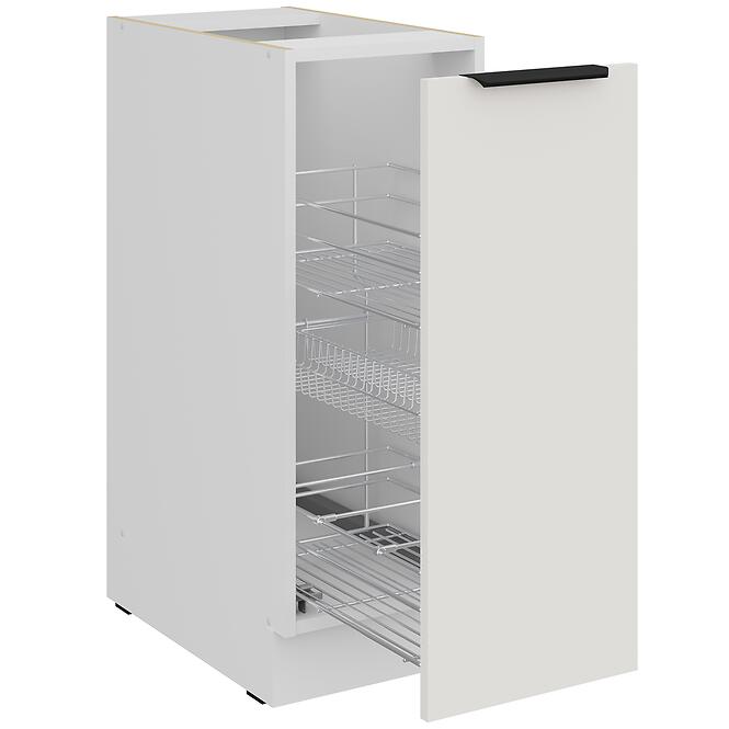 Kuchynská skrinka Aria-Wh/Wh Anti Fingerprint 30d Cargo Bb,3