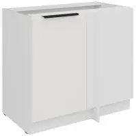 Kuchynská skrinka Aria-Wh/Wh Anti Fingerprint 105 Nd 1f Bb