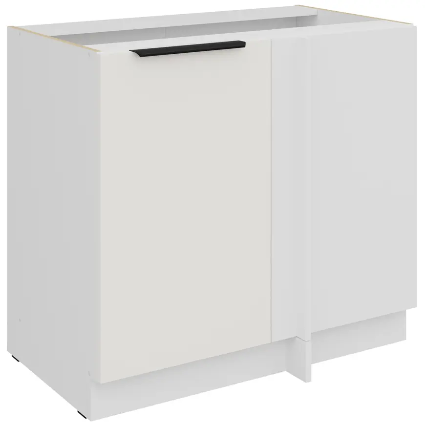 Kuchynská skrinka Aria-Wh/Wh Anti Fingerprint 105 Nd 1f Bb