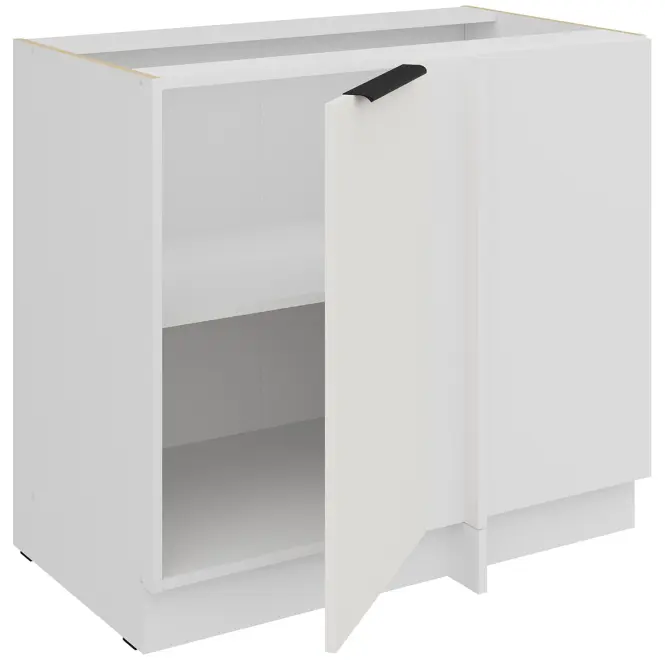 Kuchynská skrinka Aria-Wh/Wh Anti Fingerprint 105 Nd 1f Bb,3