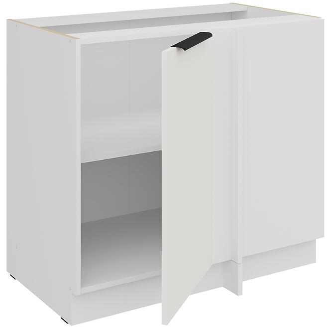 Kuchynská skrinka Aria-Wh/Wh Anti Fingerprint 105 Nd 1f Bb,3