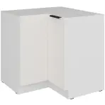 Kuchynská skrinka Aria-Wh/Wh Anti Fingerprint 90x90 Dn 2f Bb
