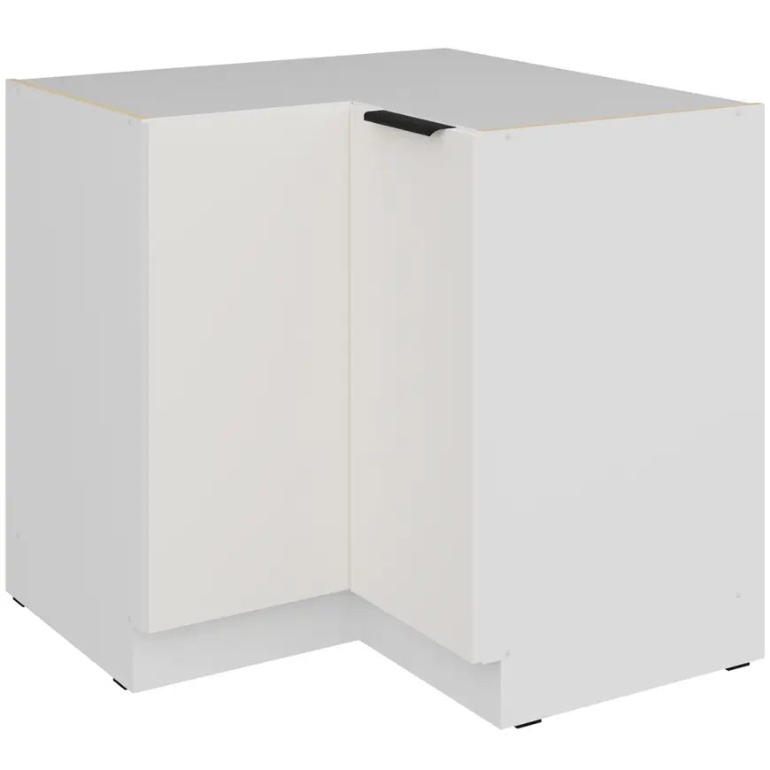 Kuchynská skrinka Aria-Wh/Wh Anti Fingerprint 90x90 Dn 2f Bb