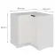 Kuchynská skrinka Aria-Wh/Wh Anti Fingerprint 90x90 Dn 2f Bb,2