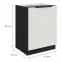 Kuchynská skrinka Aria-Wh/Bl Anti Fingerprint 60d 1f Bb,2