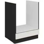 Kuchynská skrinka Aria-Wh/Bl Anti Fingerprint 60dg Bb