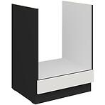 Kuchynská skrinka Aria-Wh/Bl Anti Fingerprint 60dg Bb
