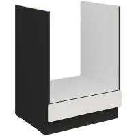Kuchynská skrinka Aria-Wh/Bl Anti Fingerprint 60dg Bb