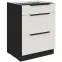 Kuchynská skrinka Aria-Wh/Bl Anti Fingerprint 60d 3s Bb