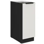 Kuchynská skrinka Aria-Wh/Bl Anti Fingerprint 30d Cargo Bb