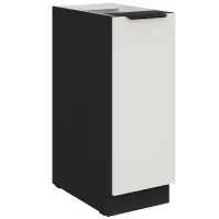 Kuchynská skrinka Aria-Wh/Bl Anti Fingerprint 30d Cargo Bb