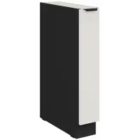 Kuchynská skrinka Aria-Wh/Bl Anti Fingerprint 15d Cargo Bb