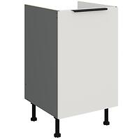 Kuchynská skrinka Aria-Wh/Ant Anti Fingerprint 50zl 1f Bb