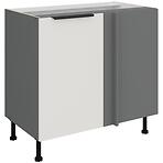 Kuchynská skrinka Aria-Wh/Ant Anti Fingerprint 105 Nd 1f Bb