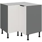 Kuchynská skrinka Aria-Wh/Ant Anti Fingerprint 90x90 Dn 2f Bb