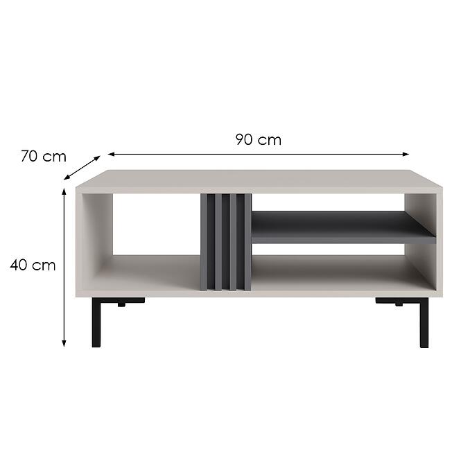 Ława Allmo Al14 Cashmere