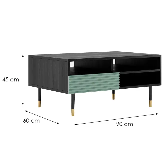 Konferenčný Stolík System Imperial I01 Pistáciovo Zelená,2
