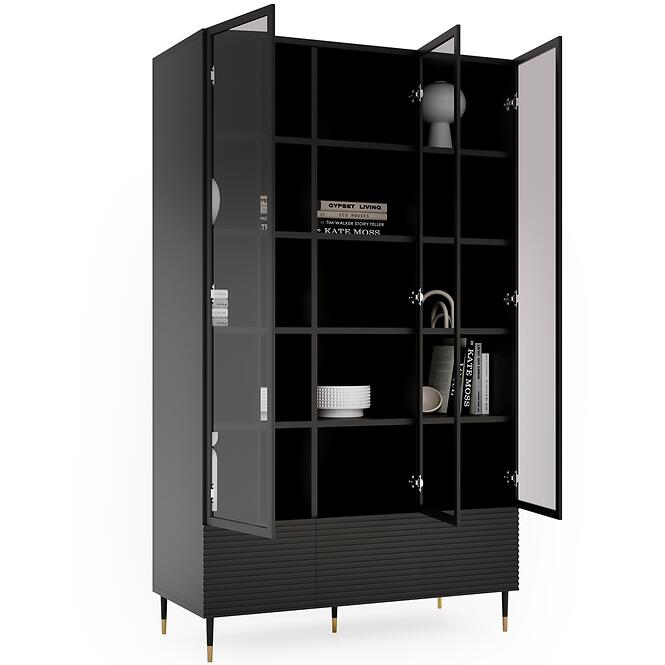 Vitrína 3d Imperial I09 čierna