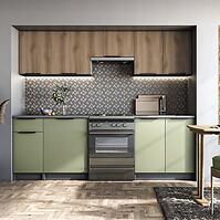 Kuchynská linka Ksenia 240 ZB orech/pistáciový/antracitový