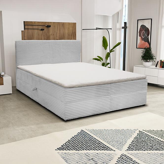 Posteľ Calipso V 160x200 Tilia 86 sivý,4