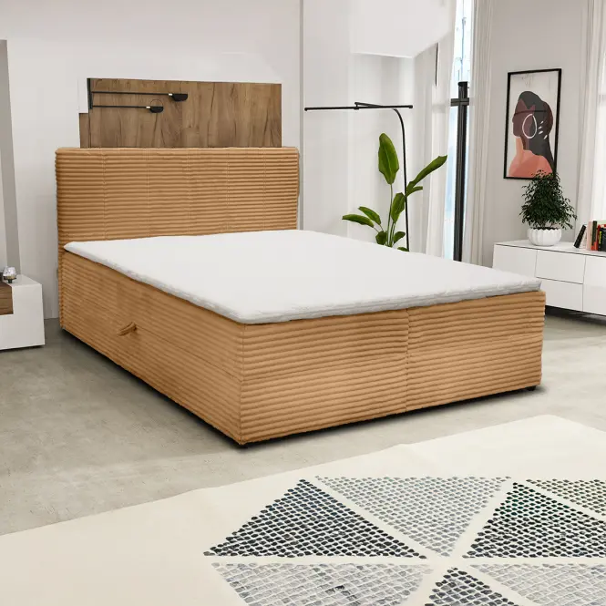 Posteľ Calipso V 160x200 Tilia 56 hrdzavá,4