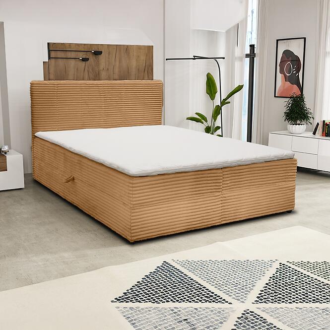 Posteľ Calipso V 180x200 Tilia 56 hrdzavá,4