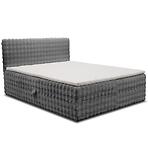 Posteľ Calipso VI 180x200 Bubble 16 sivý