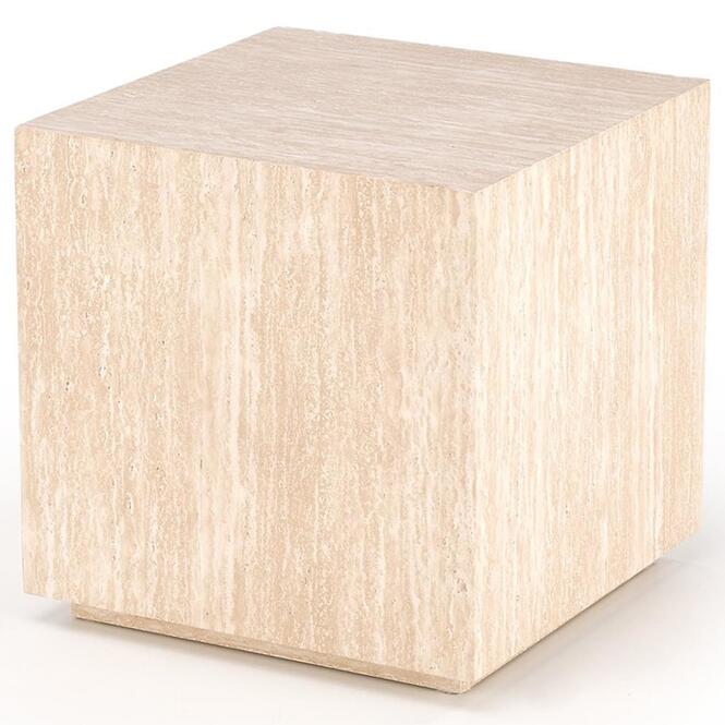 Konferenčný stolík Travertino S štvorcový travertín