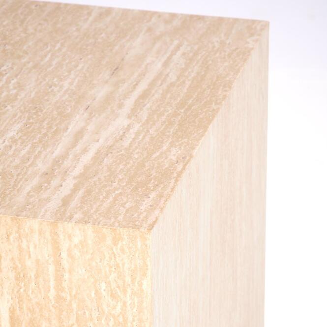 Konferenčný stolík Travertino S štvorcový travertín