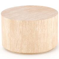 Konferenčný stolík Travertino okrúhly travertín