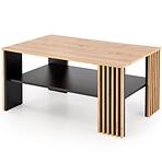Konferenčný stolík Femina dub artisan/čierna